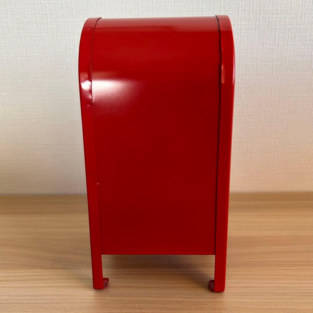 【未使用】学研　知育ずかん　なぜなぜポスト　貯金箱　レトロ