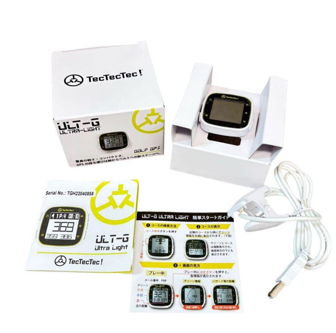 新品　TecTecTec ゴルGPS距離計 ULT-G Ultra Light
