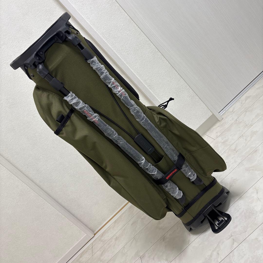 未使用 BRIEFING ブリーフィング スタンドキャディバッグ CR-01限定