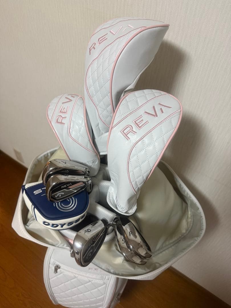 Callaway ゴルフバッグ・キャディバッグ ホワイト・ピンク