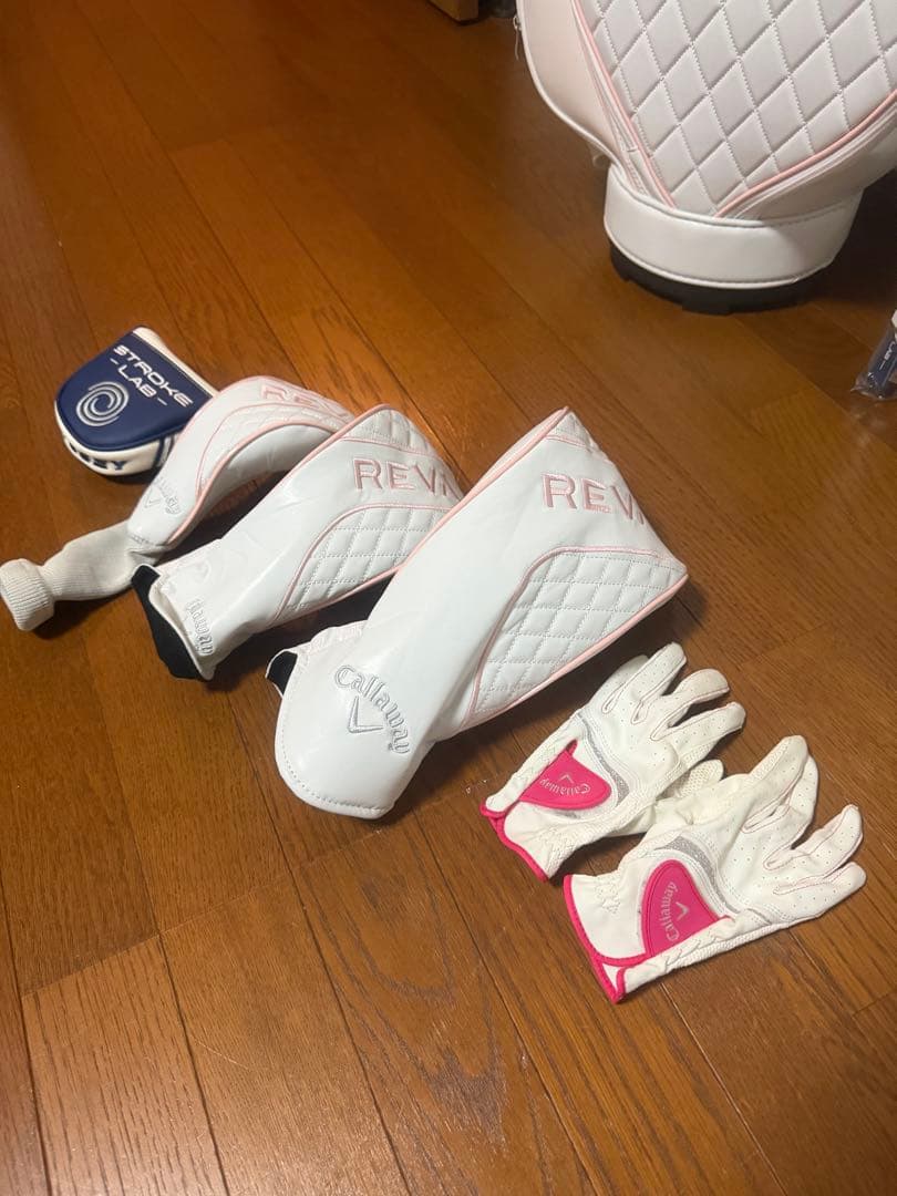 Callaway ゴルフバッグ・キャディバッグ ホワイト・ピンク