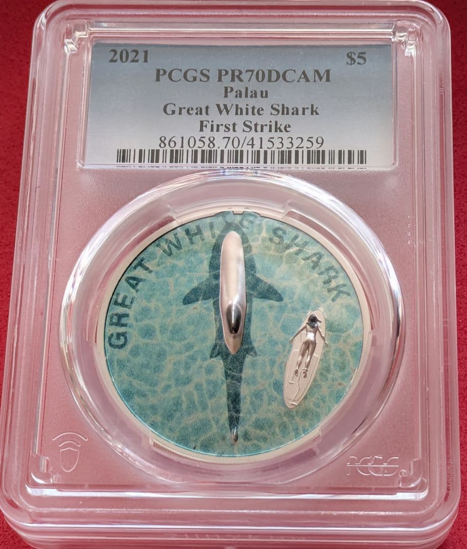 ★最高鑑定 PR70DCAM FS★同鑑定20枚 2021年 パラオ 銀貨