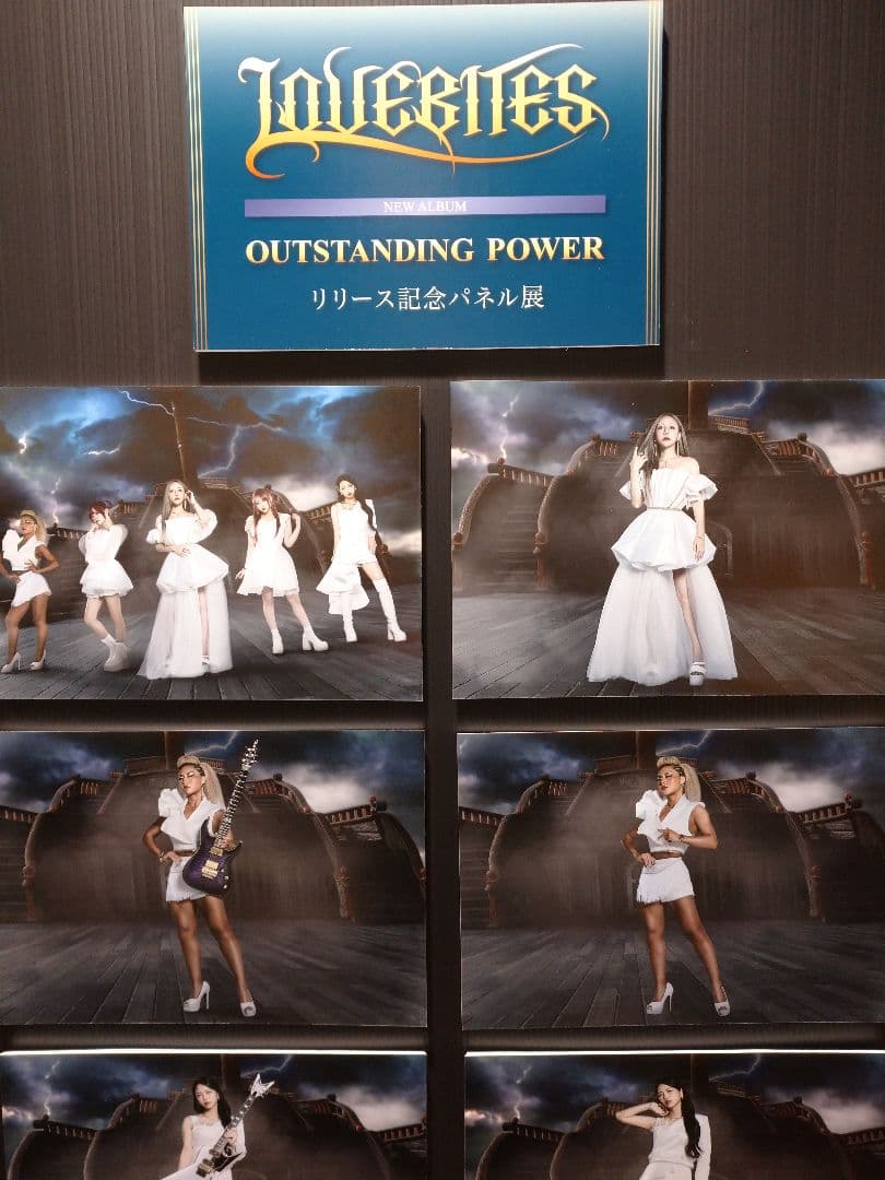 LOVEBITES「OUTSTANDING POWER」記念パネル Midori