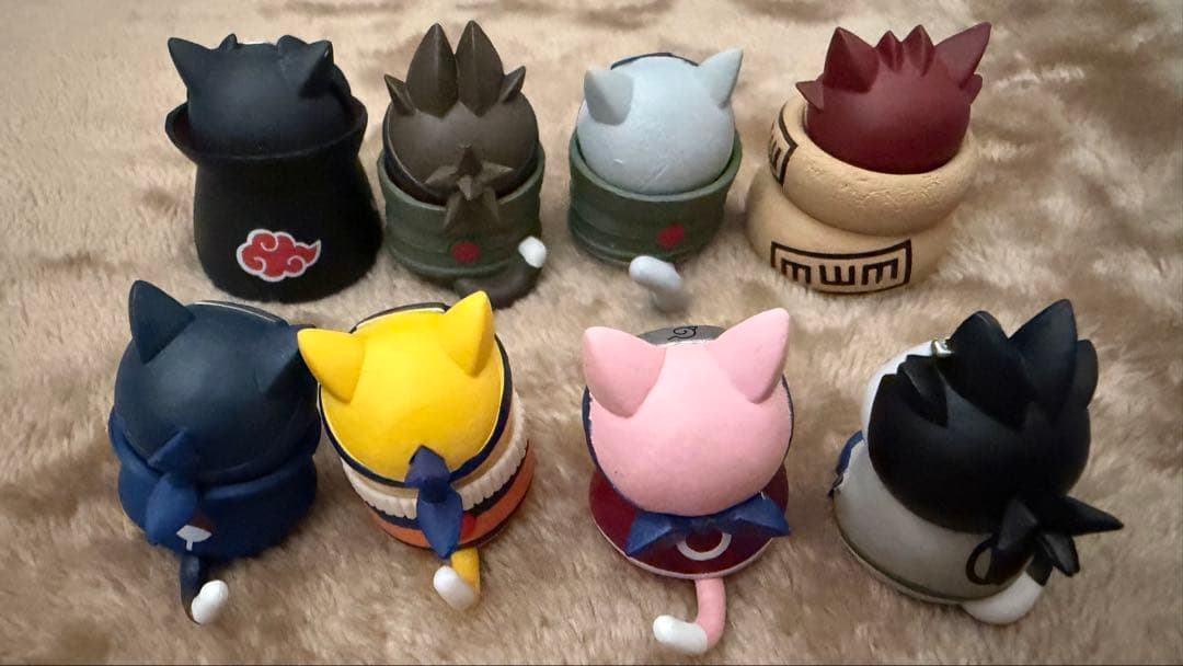 ニャルト！ NARUTO-ナルト- 木ノ葉の愉快なニャンコたち編 全8種セット