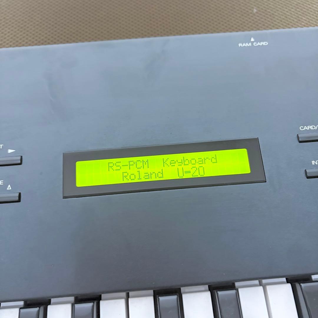 【美品】Roland U-20 シンセサイザー RS-PCM ローランド