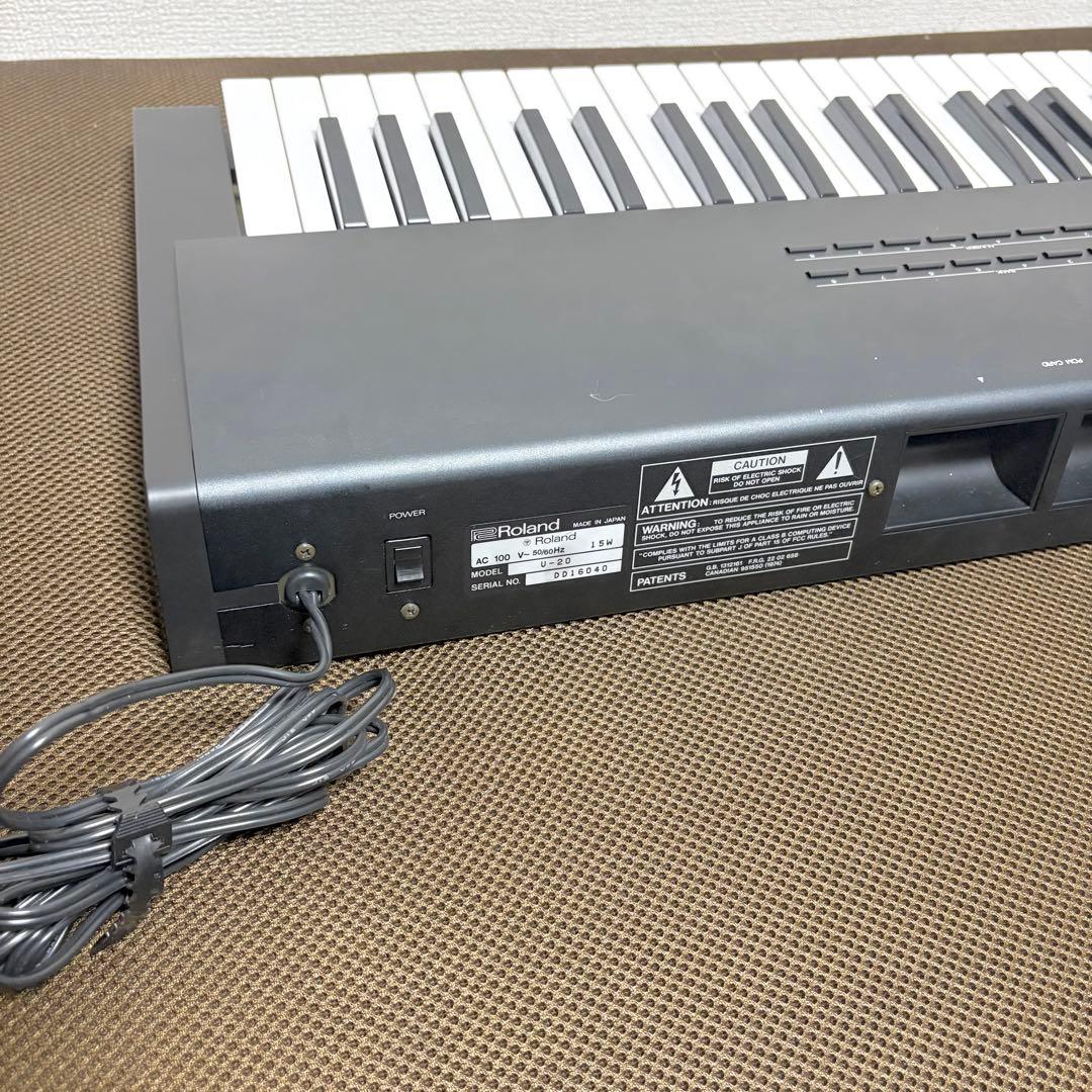 【美品】Roland U-20 シンセサイザー RS-PCM ローランド