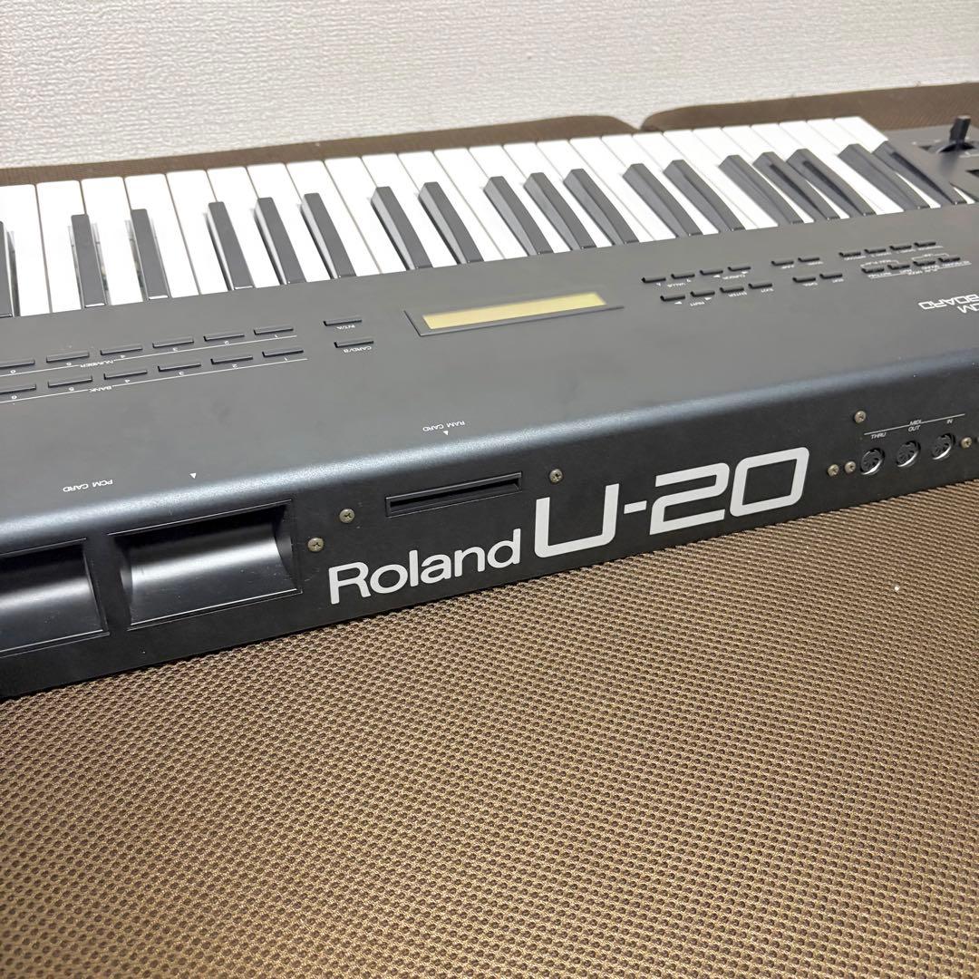 【美品】Roland U-20 シンセサイザー RS-PCM ローランド