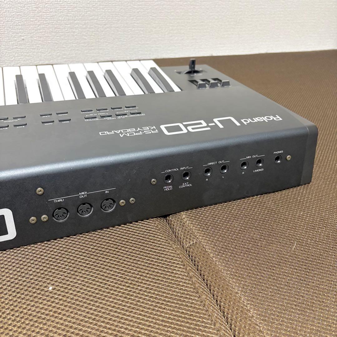 【美品】Roland U-20 シンセサイザー RS-PCM ローランド