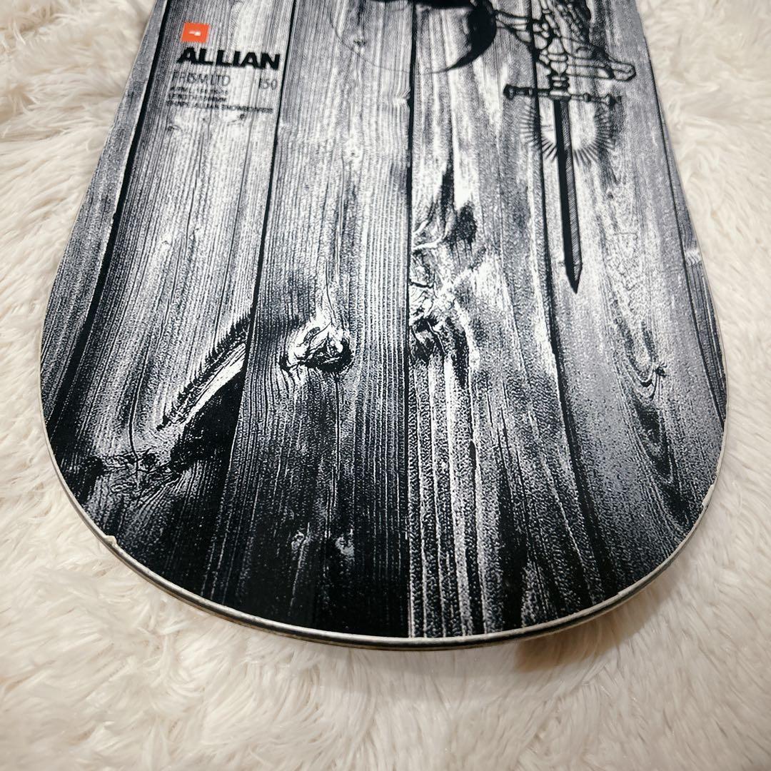 美品 ALLIAN PRISM LTD 150 スノーボード スノボ ボード
