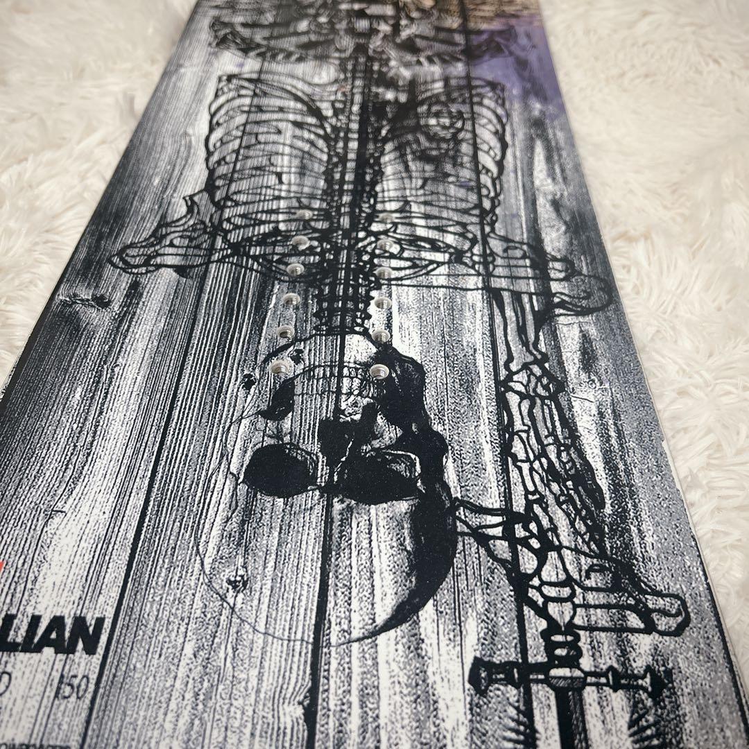 美品 ALLIAN PRISM LTD 150 スノーボード スノボ ボード