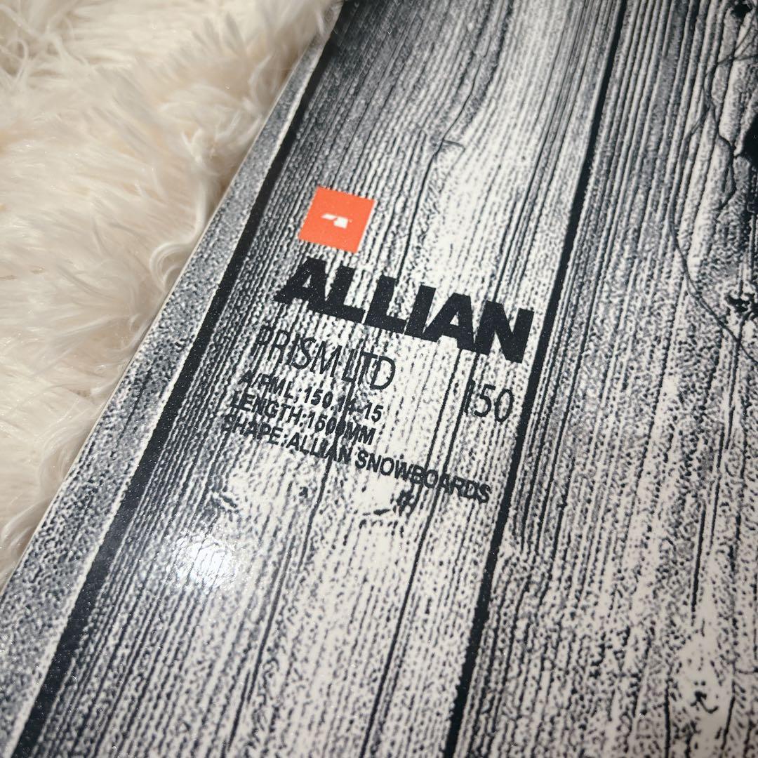 美品 ALLIAN PRISM LTD 150 スノーボード スノボ ボード
