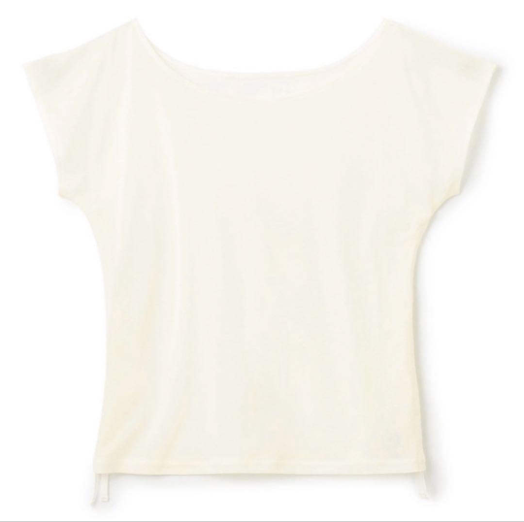 Chacott チャコット サイドリボンＴシャツ サイズM ホワイト