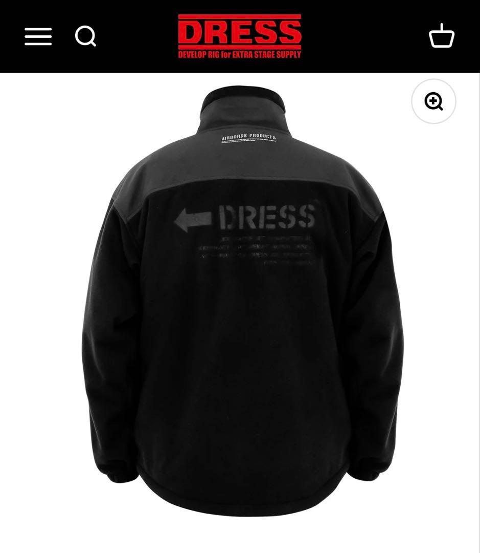 ウェア DRESS Tactical Fleece Jacket Airborne