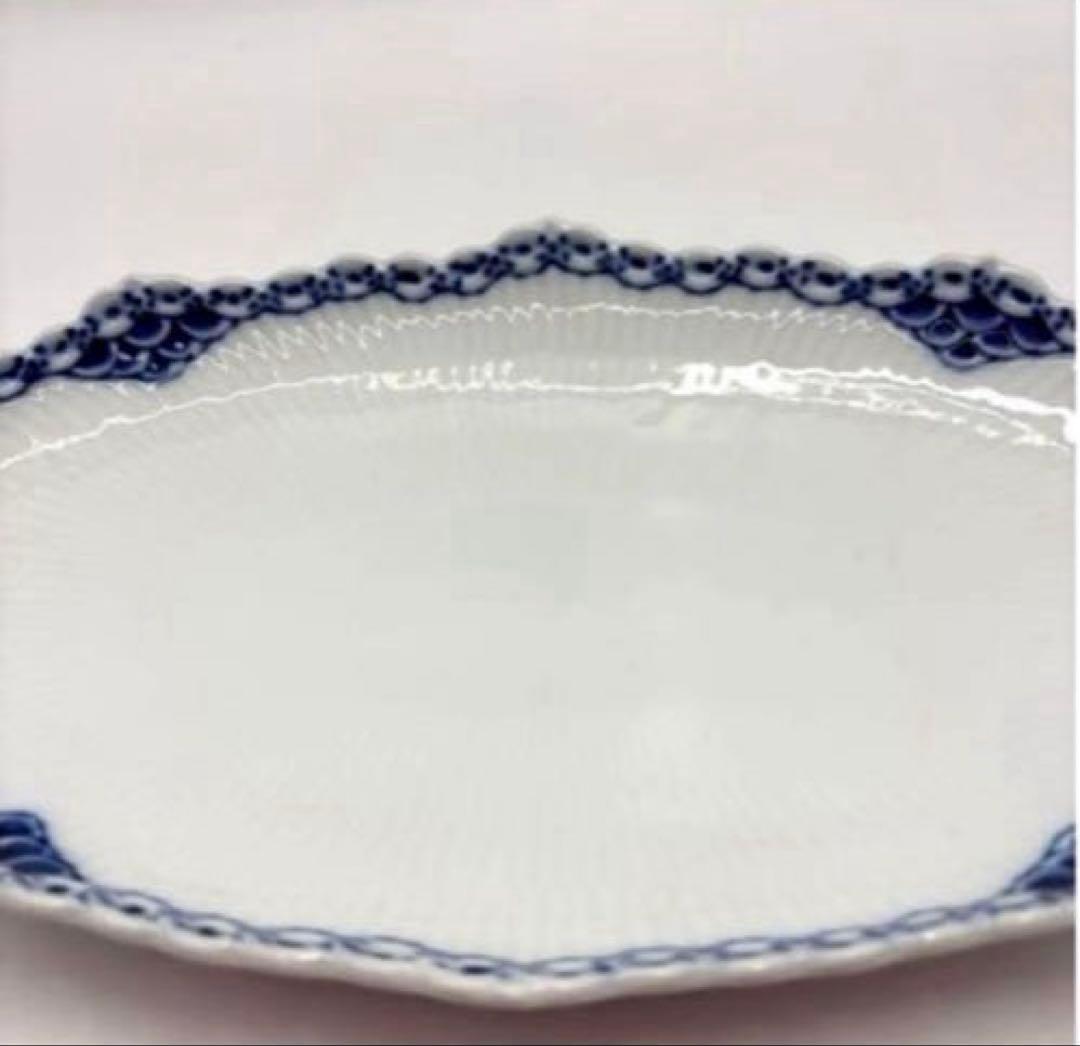 《お値下げ》【ロイヤルコペンハーゲン】ブループリンセスピックルディッシュ