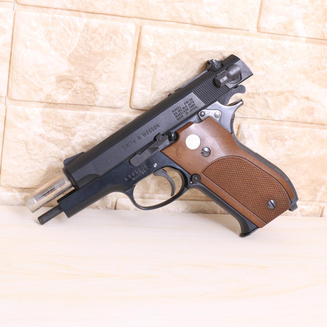 MGC製 モデルガン M-39 スライド可動 S&W系 リアル刻印
