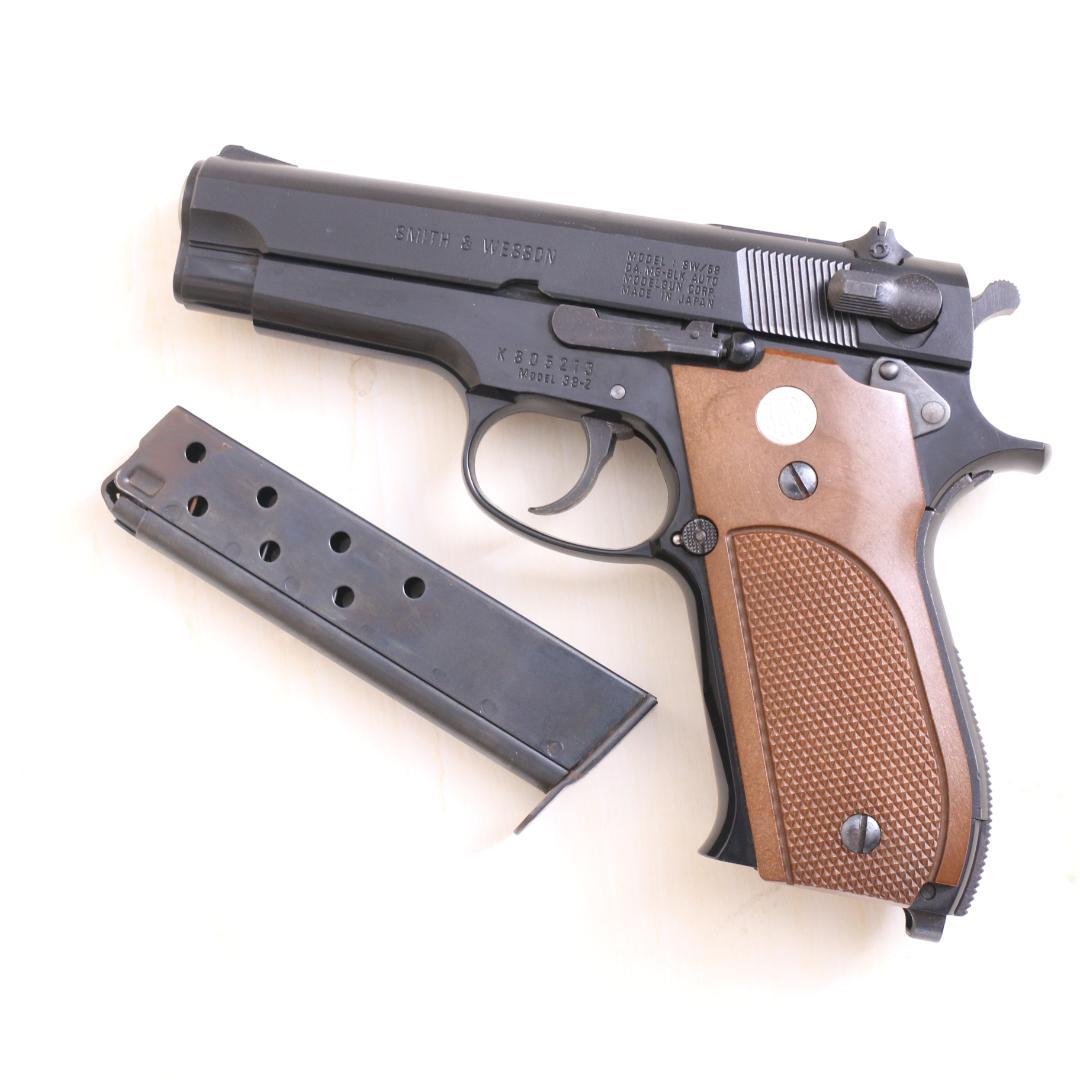 MGC製 モデルガン M-39 スライド可動 S&W系 リアル刻印