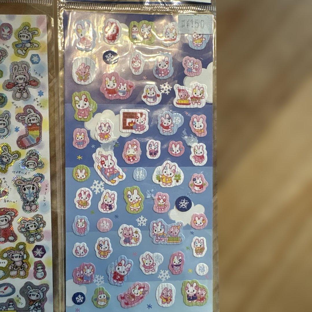激レア　平成　当時物　シール　クラックス　UsagibuttaPandakun