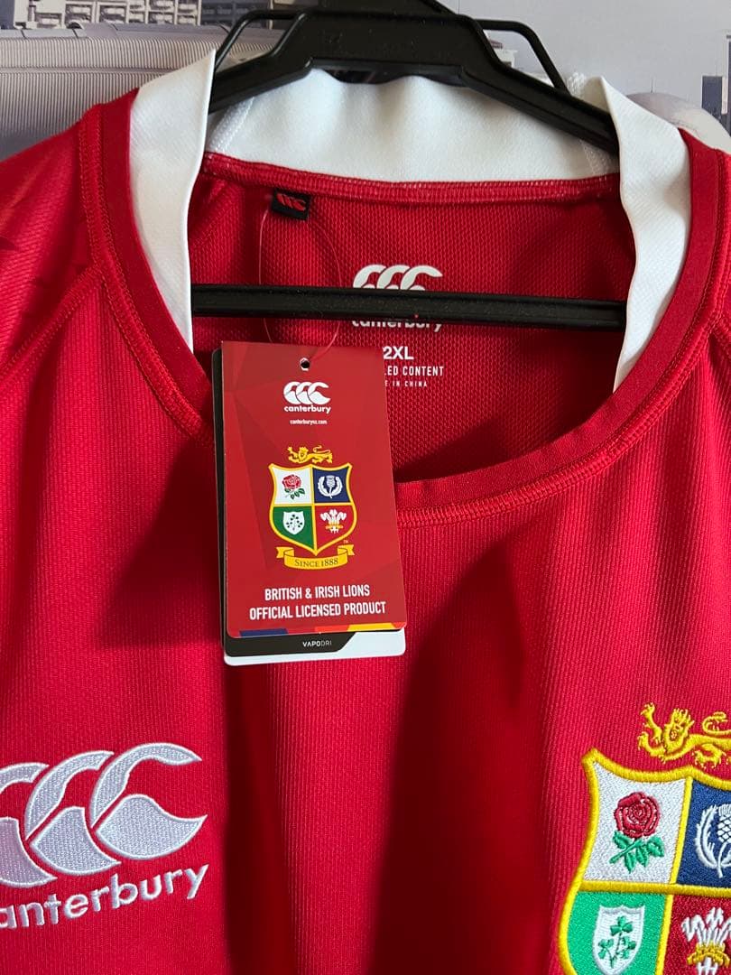 British & Irish Lions ラグビーシャツ 2XL