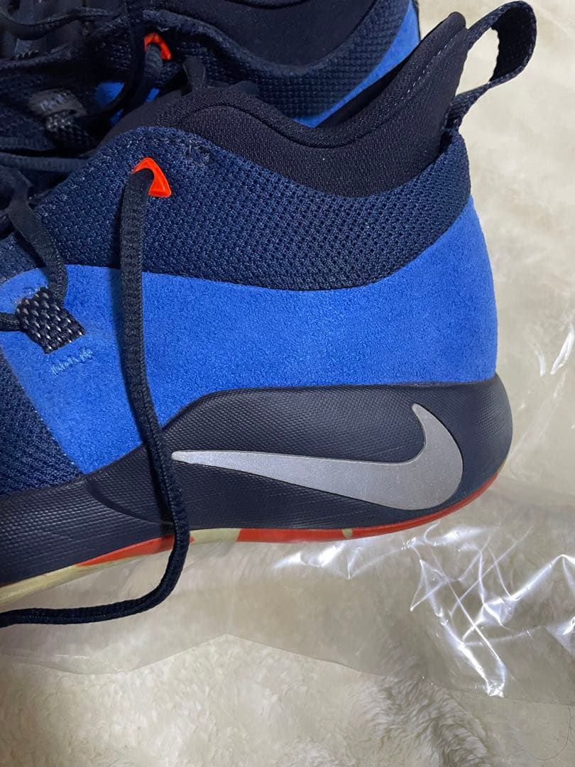 激レア！PG2 EP NIKEバスケットボールシューズ ネイビー ブルー