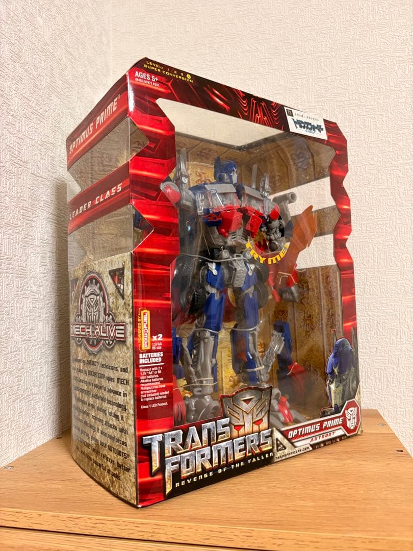 【未開封】 トランスフォーマー リベンジ オプティマスプライム RA-01