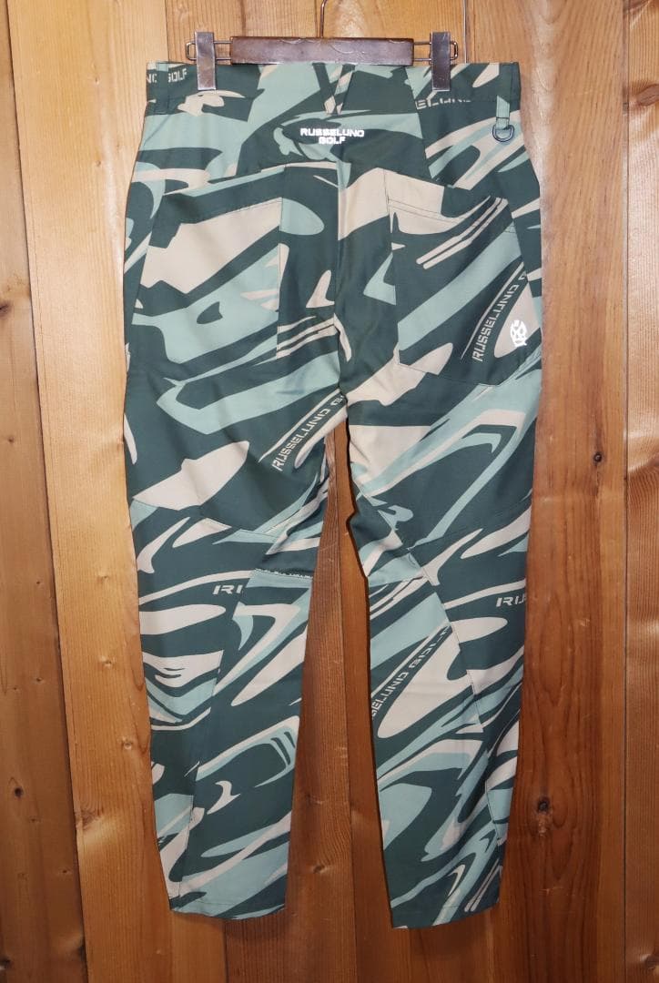 新品 ラッセルノ コⒽバット ポケット カモフラ ゴルフパンツ (5/L) h