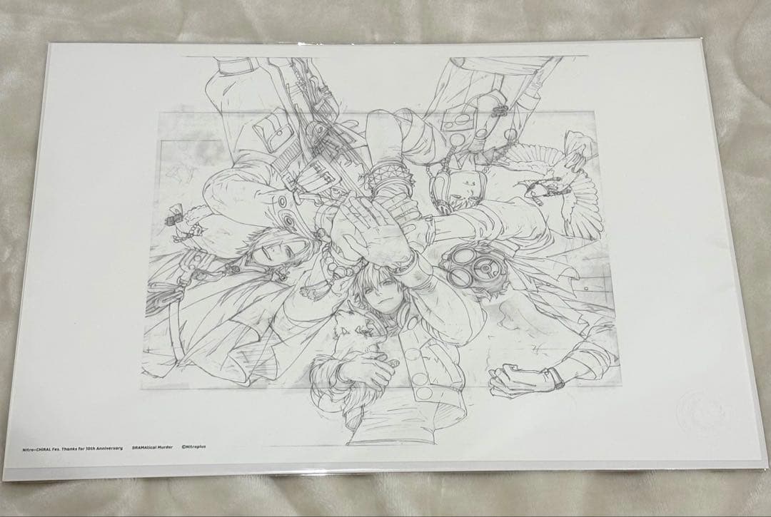 ドラマダ　DRAMAtical Murder 複製原画 咎狗の血