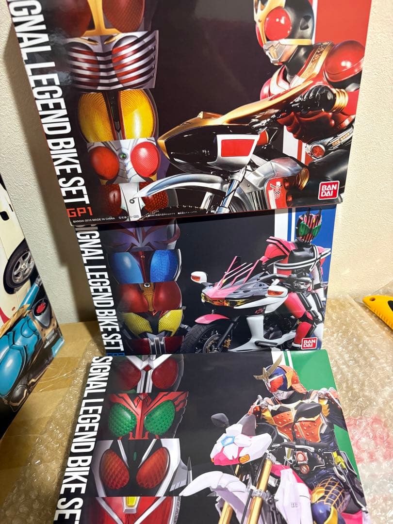 ガシャポンシフトカー シグナル レジェンドバイクセット コンプリートBOX