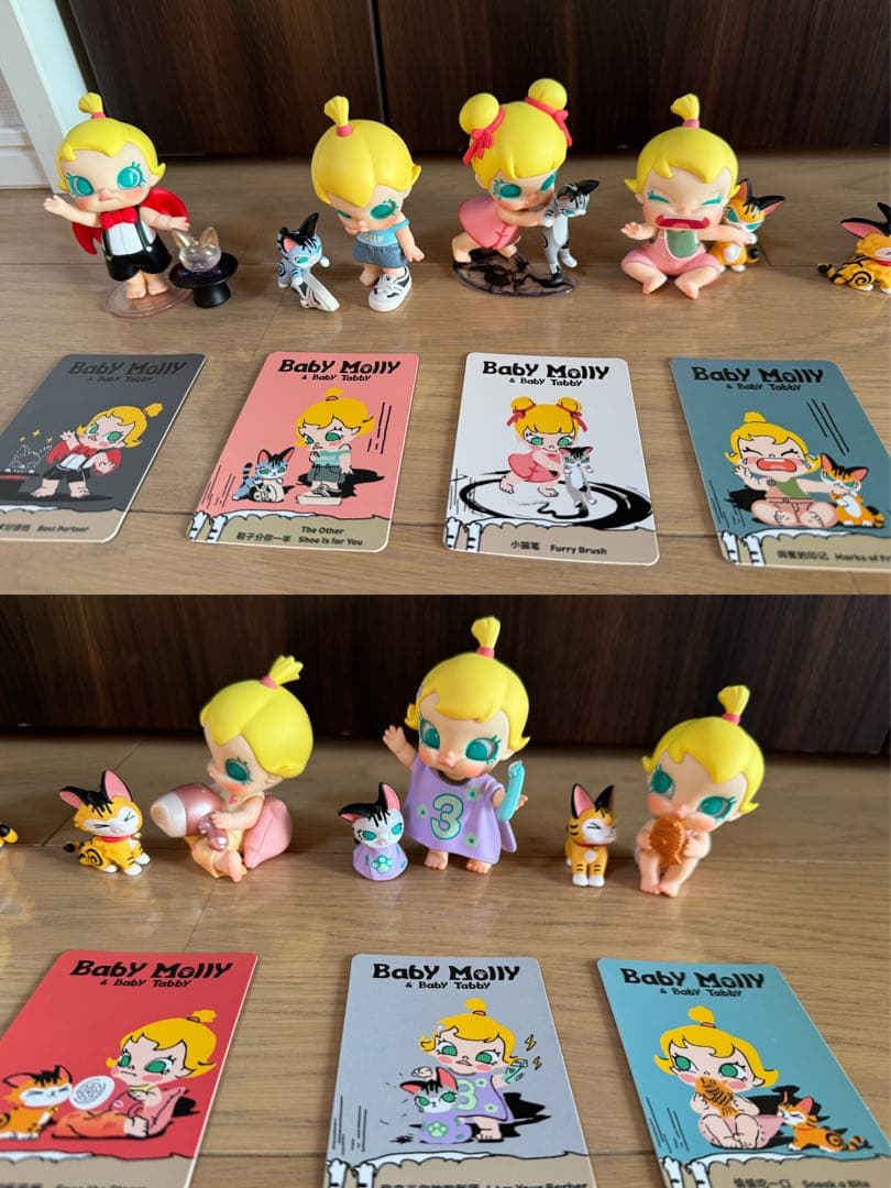 7体セットPOP MART Baby Molly シリーズ