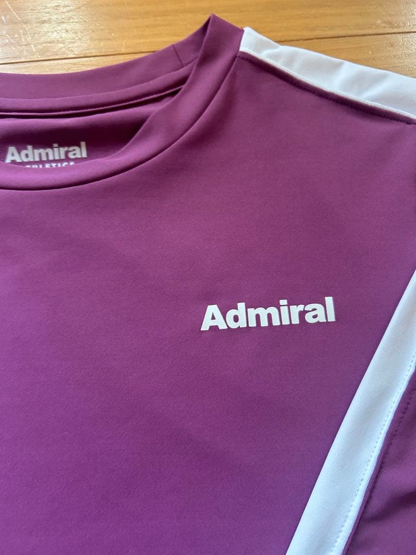 Admiral パープル Mサイズ レディース Tシャツ