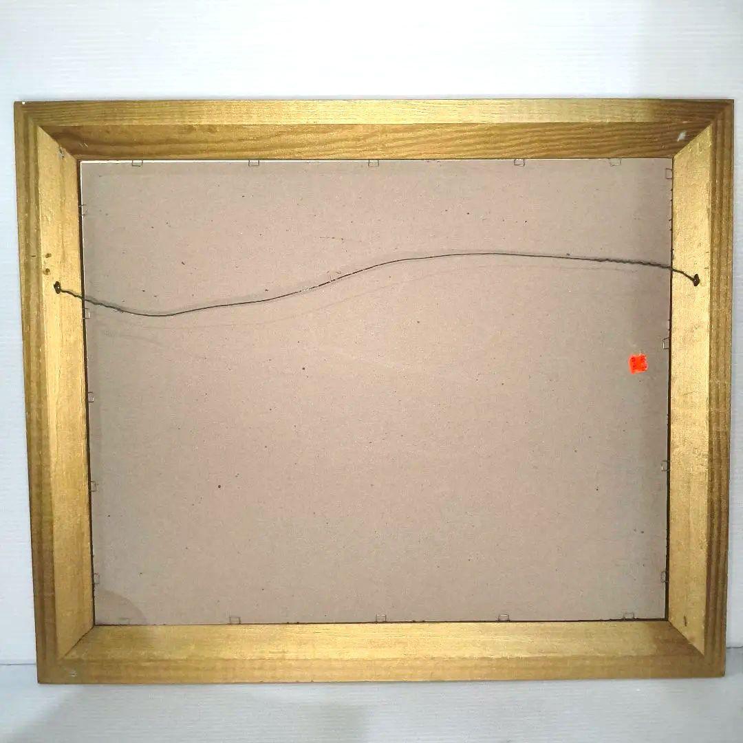 2枚組絵画✨Christa Kieffer ガラス 額縁 アート インテリア