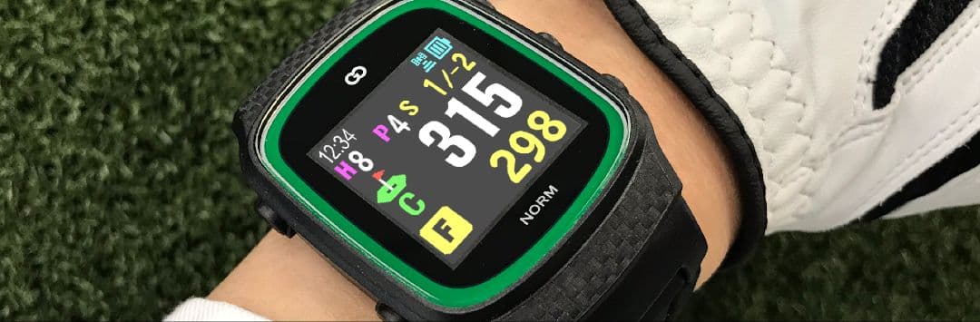 THE GOLF WATCH NORM ブラック