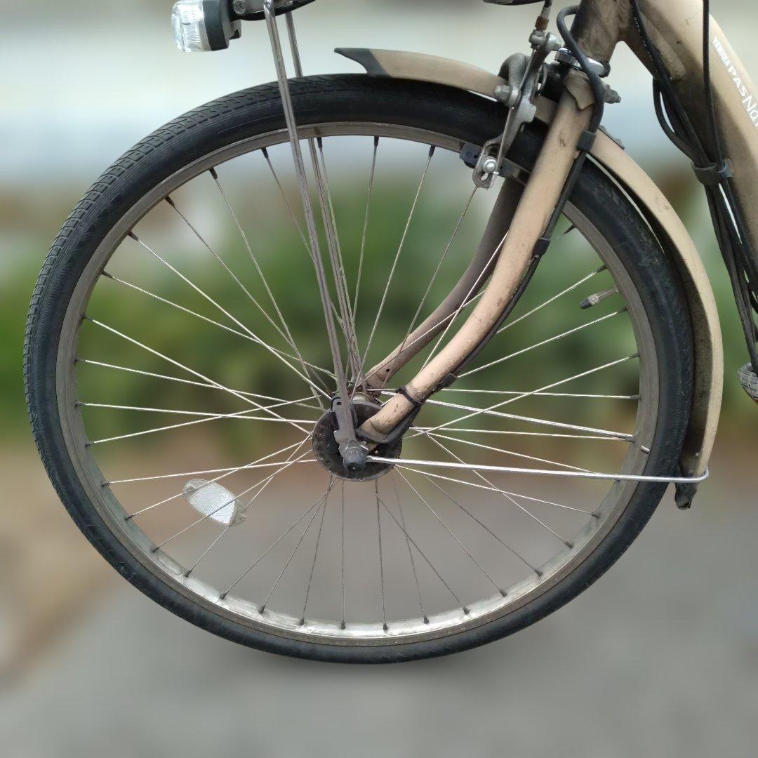 [802]送料無料 ヤマハ PAS Natura 電動自転車 BT・充電器なし