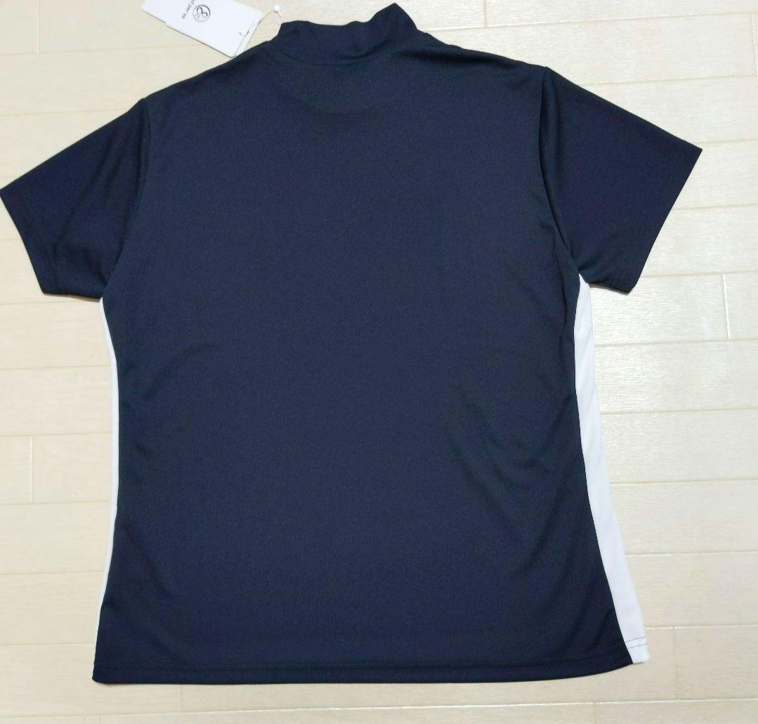 新品　アンパスィ　モックネックLL　紺ネイビー　　 レディースXL