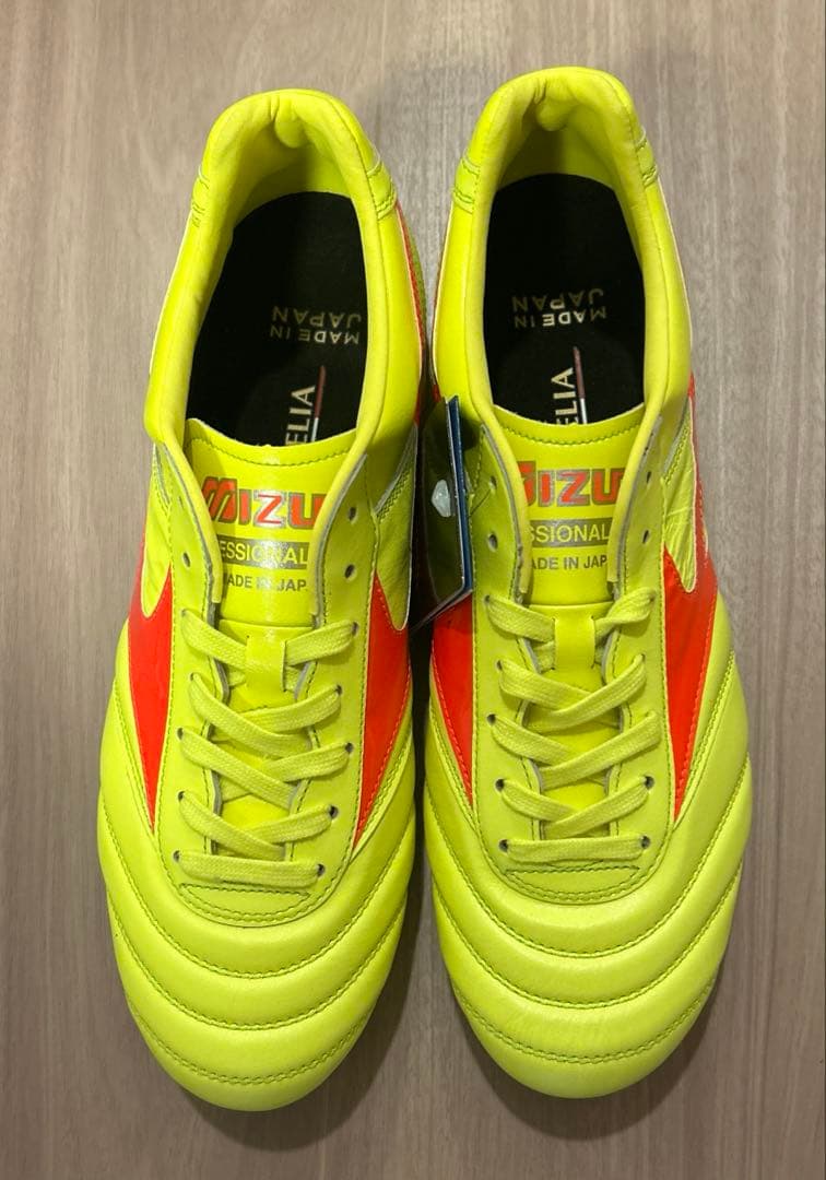 【新品未使用】MIZUNO MORELIA Ⅱ JAPAN ミズノモレリア 黄