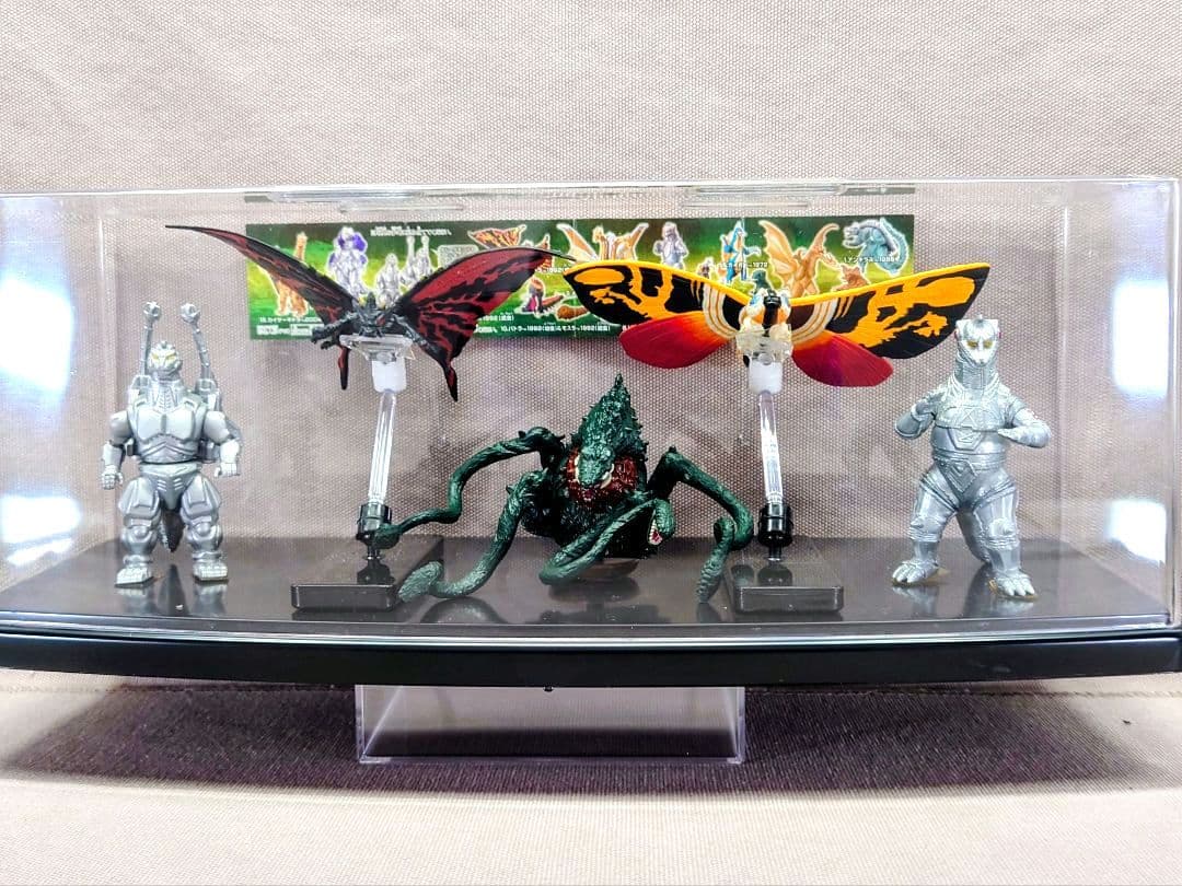 ゴジラ　HGシリーズ　ゴジラ クロニクル２　全15種　展示品