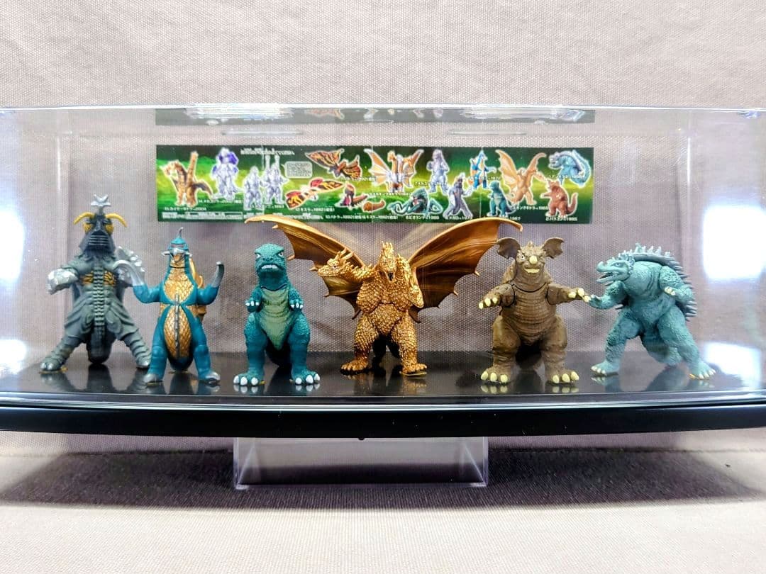 ゴジラ　HGシリーズ　ゴジラ クロニクル２　全15種　展示品