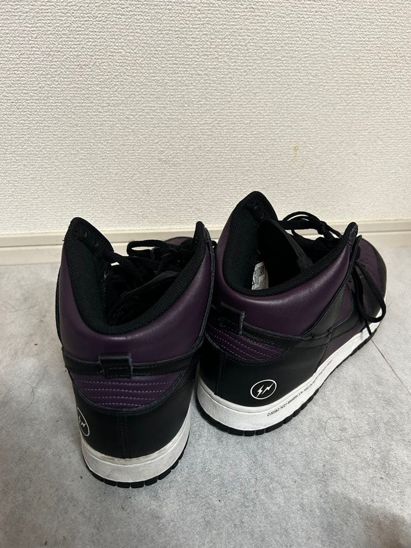 NIKE DUNK HIGH × Fragment 北京 30cm
