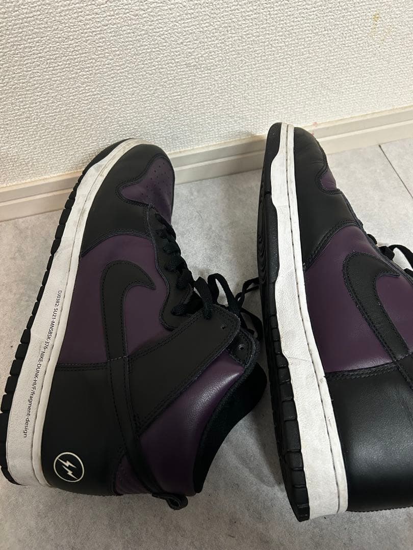 NIKE DUNK HIGH × Fragment 北京 30cm