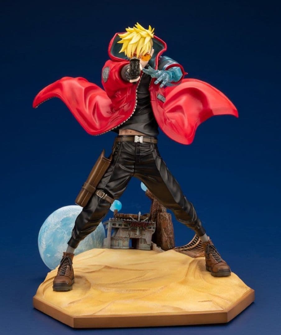 ヴァッシュ　フィギュア　笑い顔パーツ付き　トライガン　TRIGUN　コトブキヤ