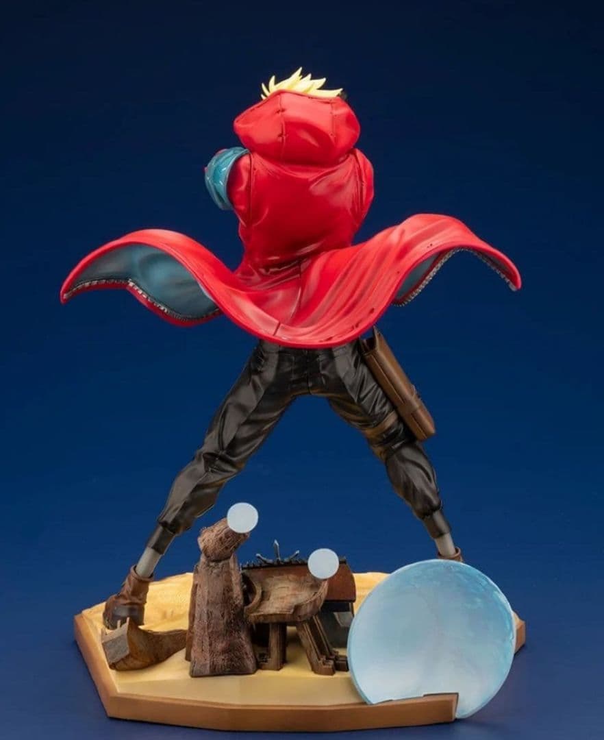 ヴァッシュ　フィギュア　笑い顔パーツ付き　トライガン　TRIGUN　コトブキヤ