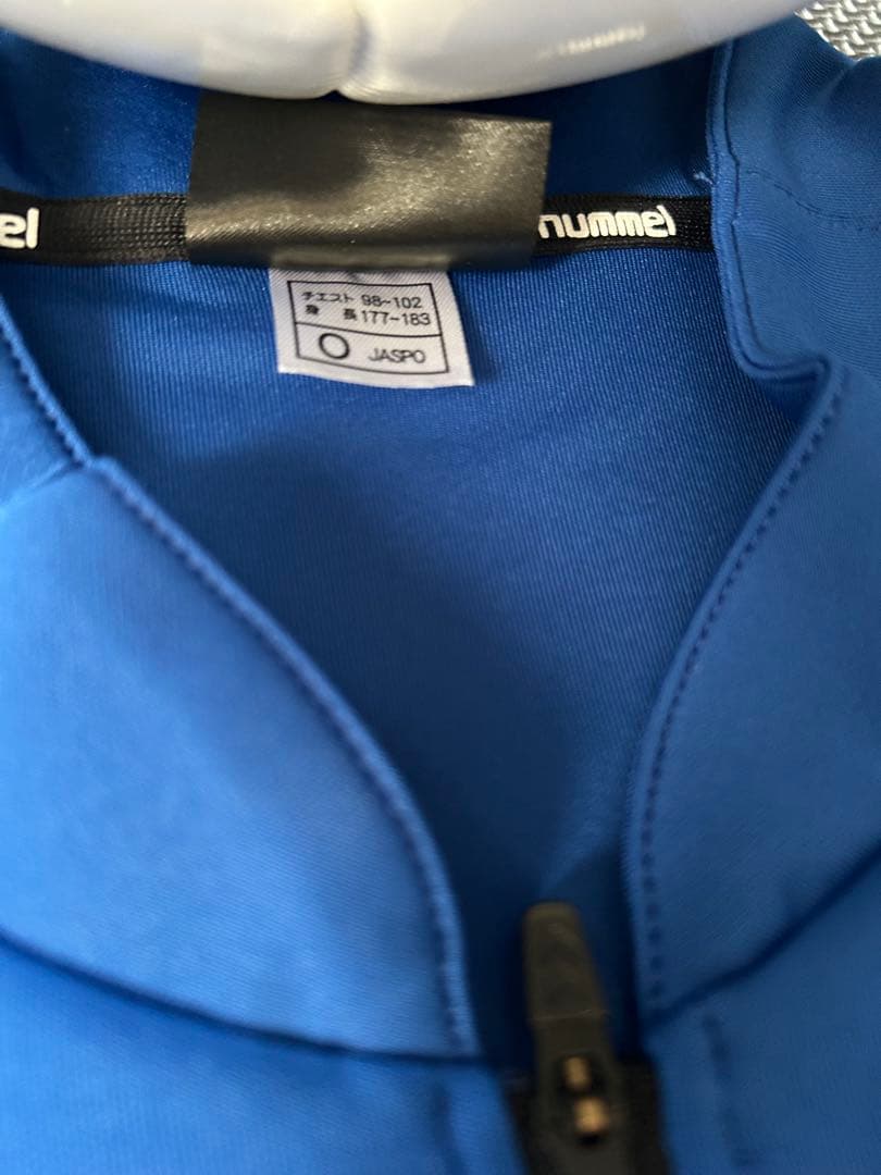 hummel 青 ジャケット パンツ セット　☆美品☆
