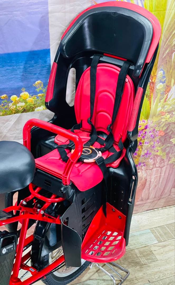 パナソニックギュット⭐️12AH！子供乗せ電動アシスト自転車Y2735