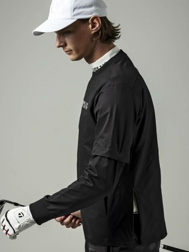 LUXEAKMPLUS 23AW 2way スリーブベンチレーションプルオーバー