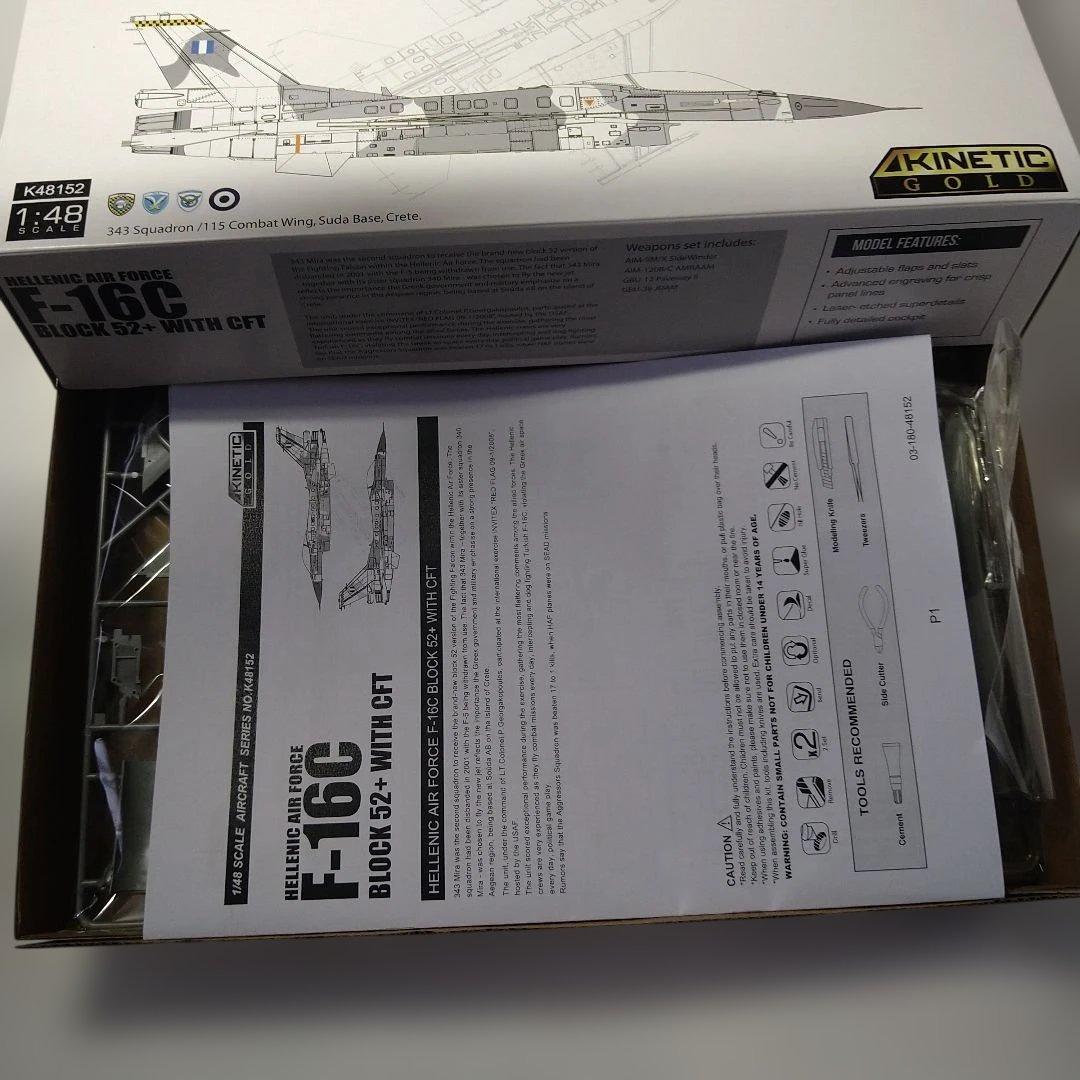 キネティック　ゴールド　K48152 F-16C ギリシャ空軍　限定品
