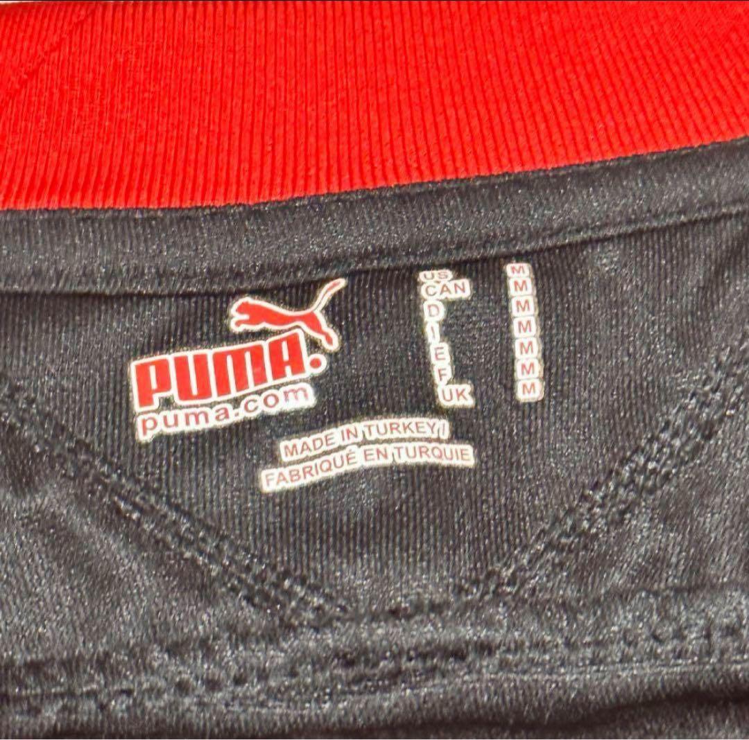 Puma サッカーウェア ブラック/レッド M