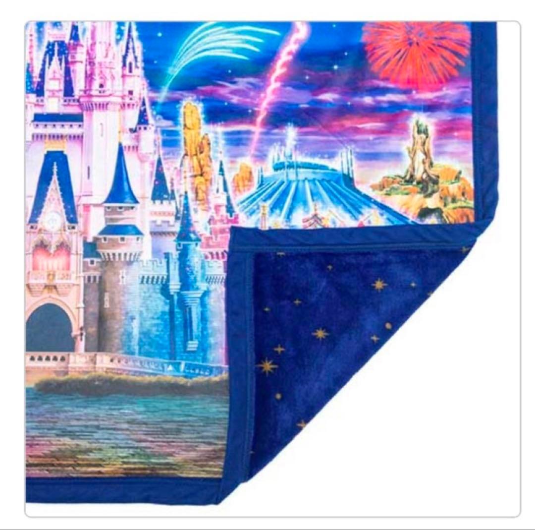 東京ディズニーリゾート 毛布　シンデレラ城　花火