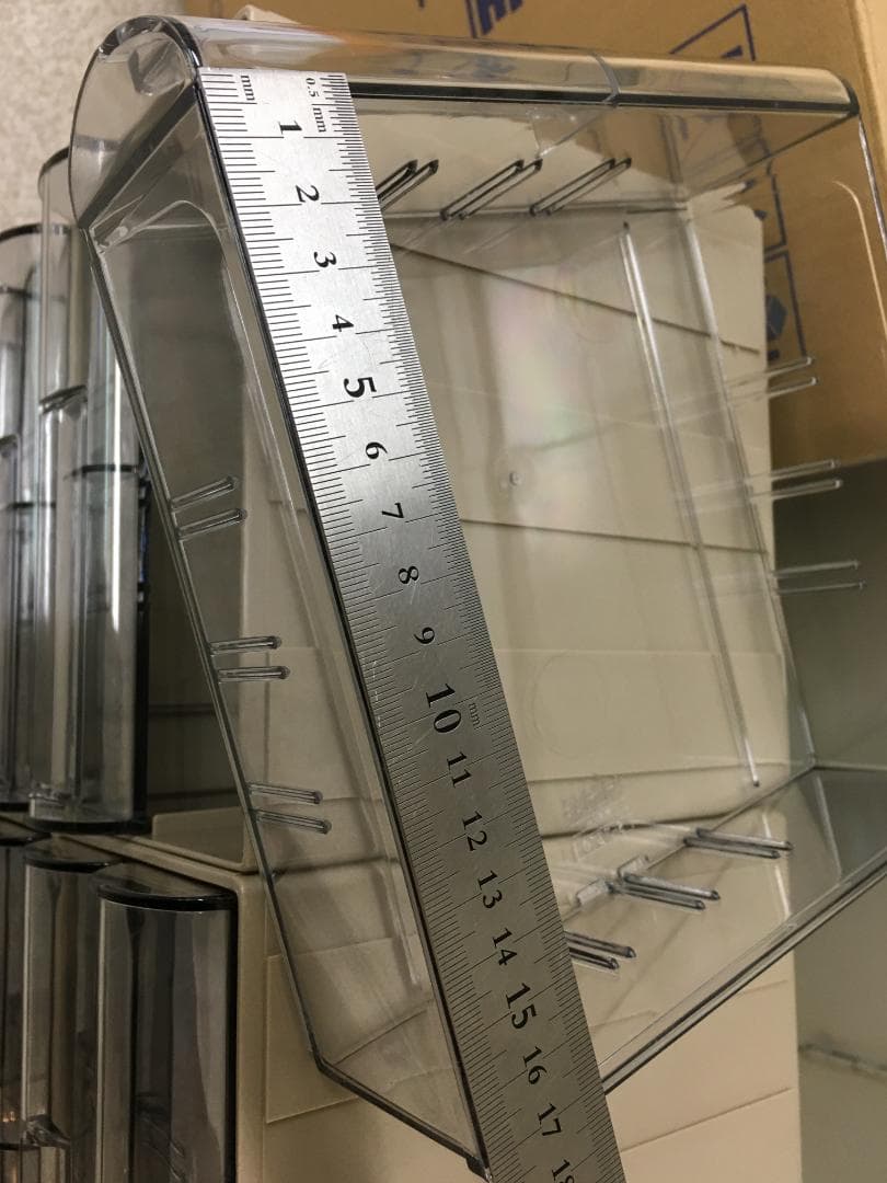 パーツケース 小物入 道具箱 整理 整頓 サイズ 巾37Ｘ高さ37Ｘ奥行19cm