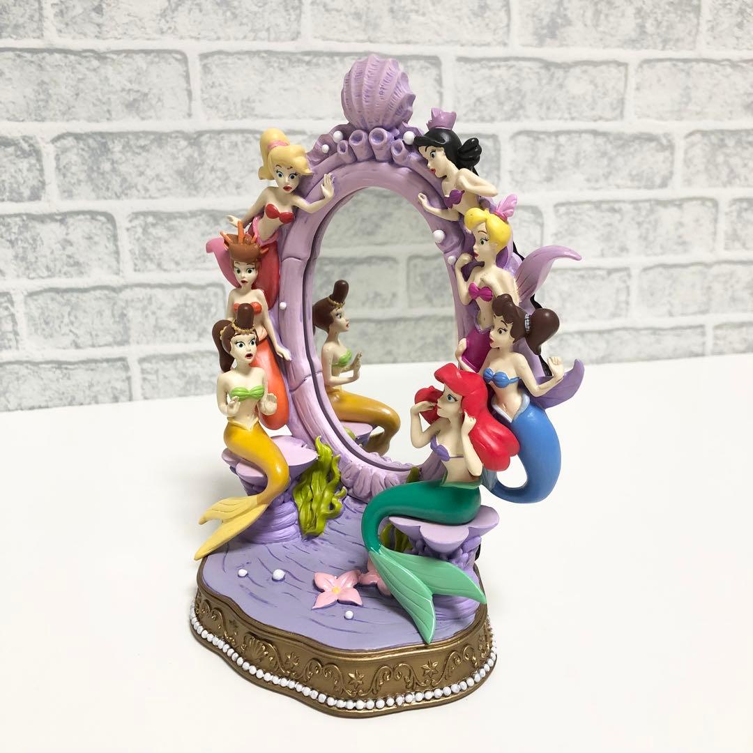 アリエルシスターズ ミラー 鏡 置物 リトルマーメイド