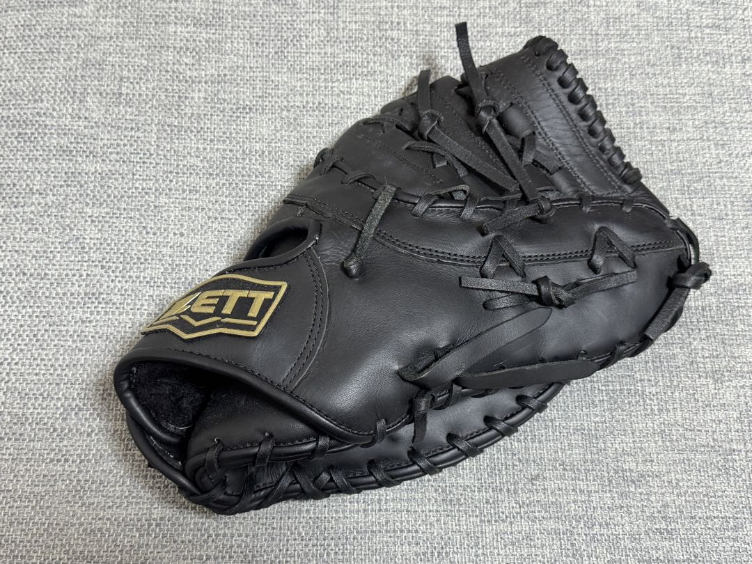 ZETT 黒 軟式グローブ キャッチャーミット