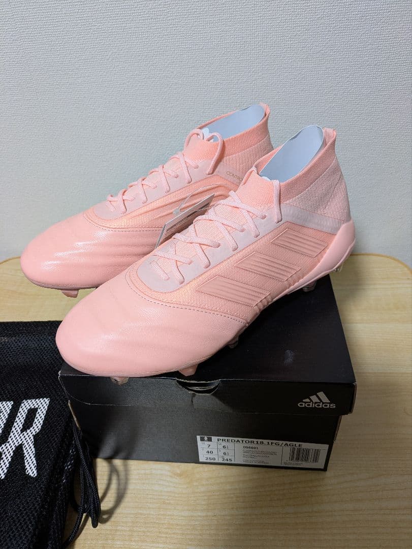 adidas Predator 19.1 FG ピンク 250　3月中限定価格！